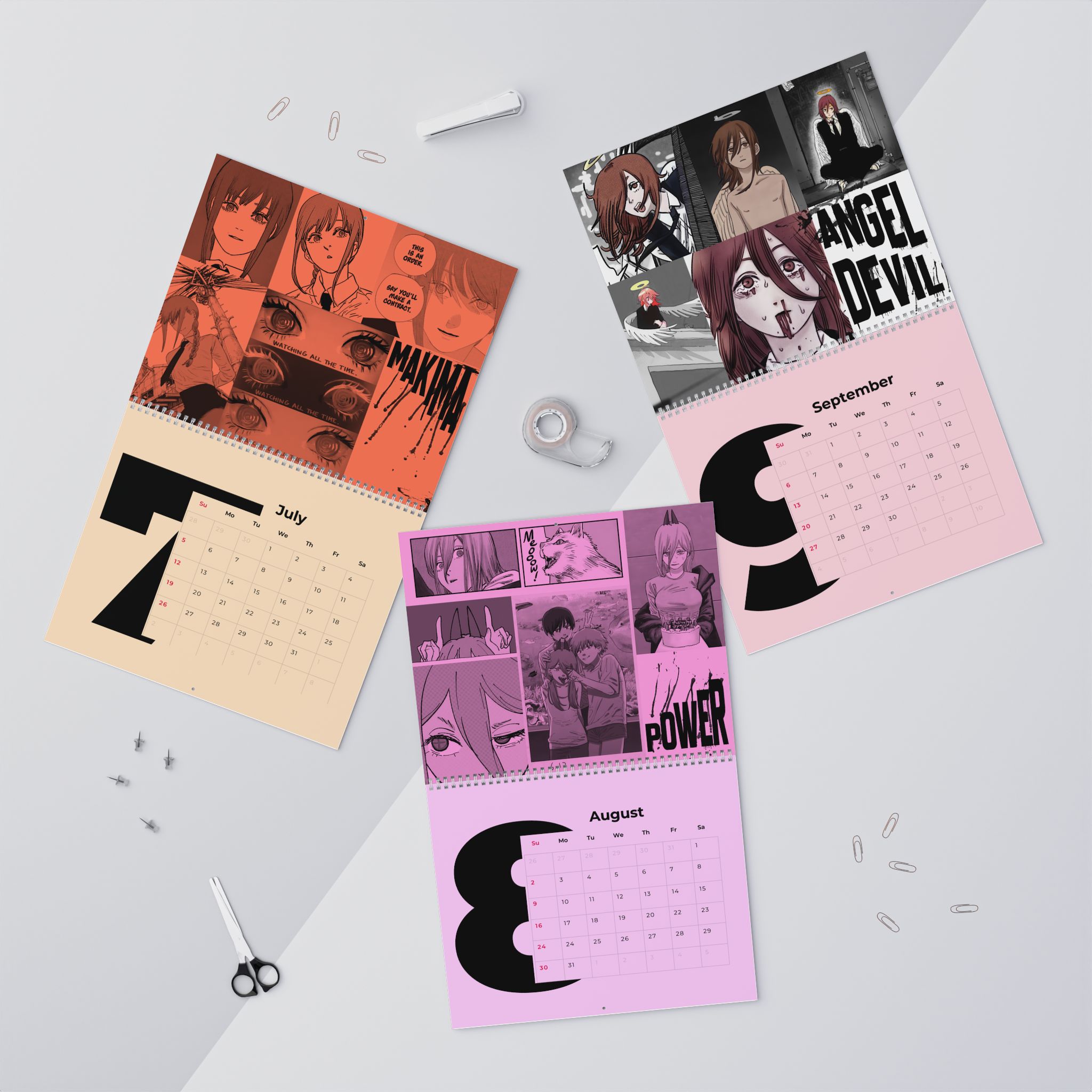 CHAINSAW MAN | 2026 Wall Calendar