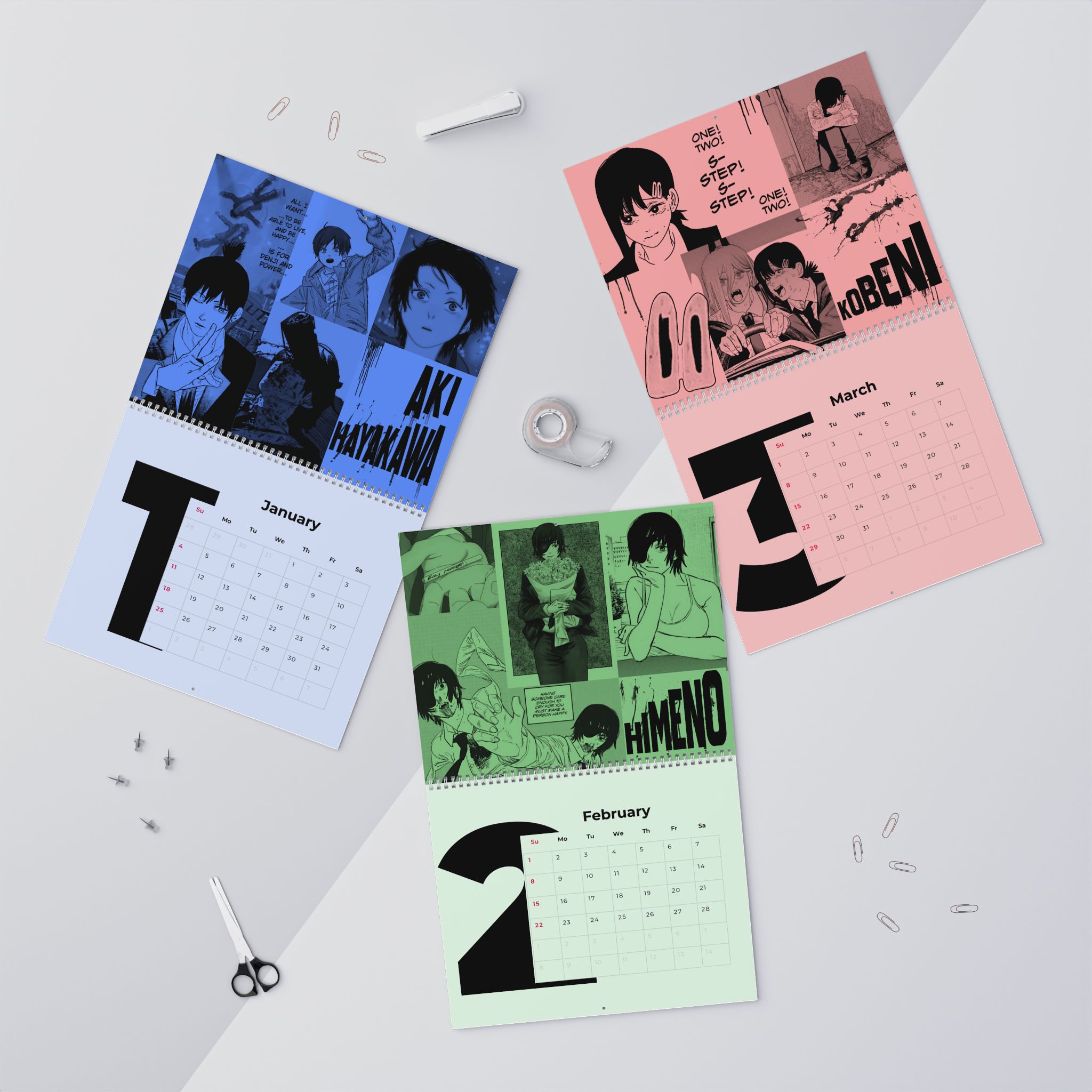 CHAINSAW MAN | 2026 Wall Calendar