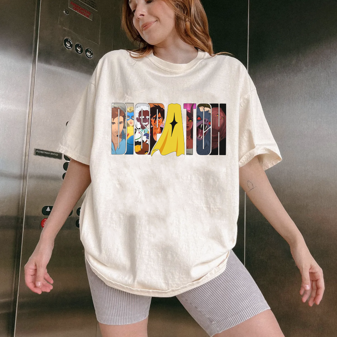 SDN Shirt, Dispatch Game Tee, Superhero Dispatch Network Shirt, Kpop Gaming Fan Sweatshirt