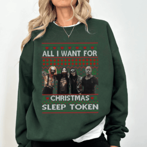 All I Want For Christmas Is Sleep Token Shirt, Christmas Sweatshirt