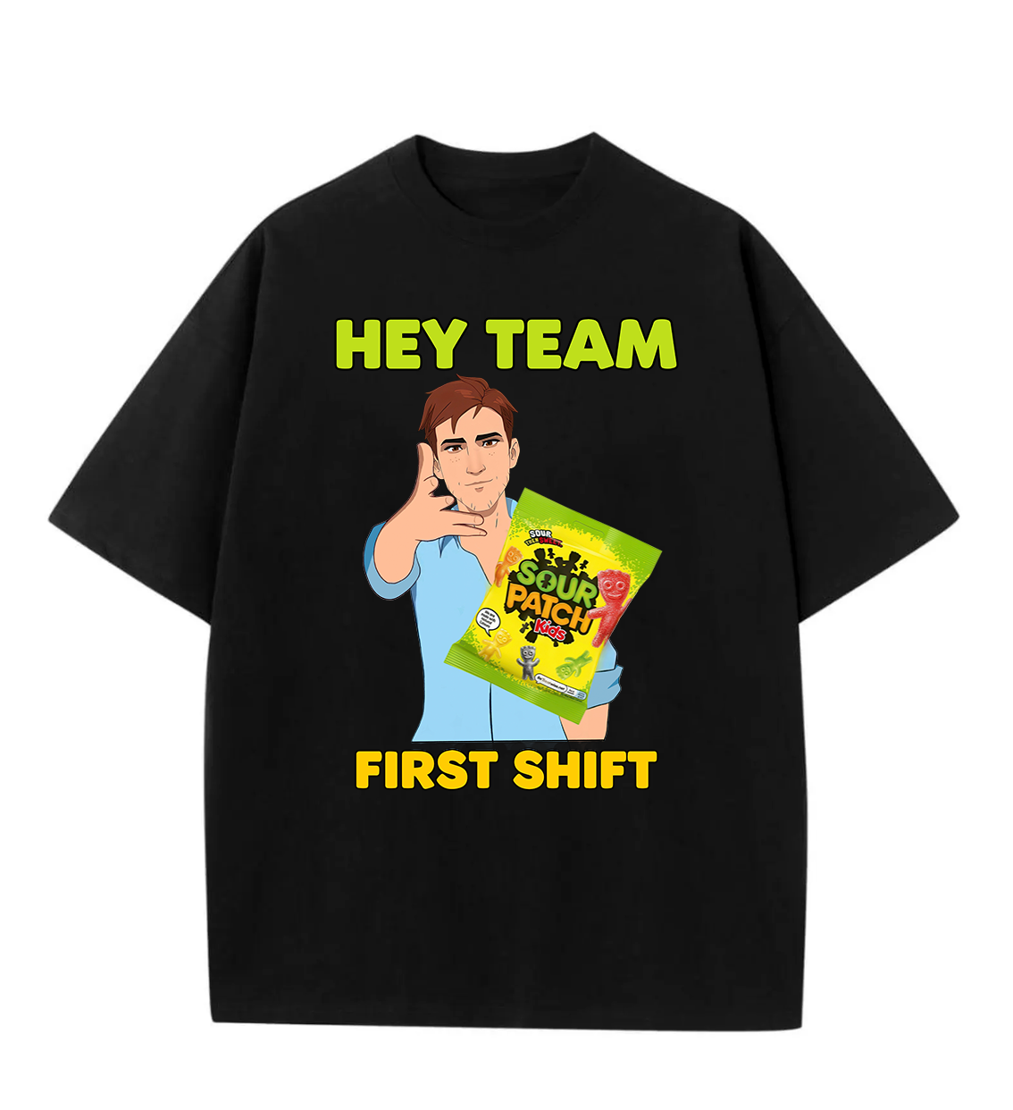 Robert Sour Patch Shirt, Dispatch Game Tee, Superhero Dispatch Network Shirt