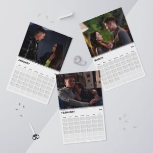 ChenFord 2026 Calendar, Tim Bradford Lucy Chen Calendar, The Rookie Merch, TV Show Merch