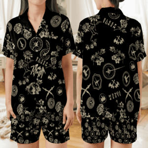 Sleep Token Pajamas Set, Rock Band Short / LONG Sleeve Top