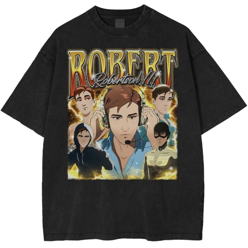 Robert Robertson III Shirt, Mecha Men Shirt, Dispatch Game Merch