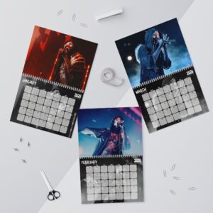 A year of Sleep Token Vessel Calendar, Sleep Token 2026 Calendar