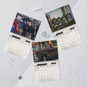 BIG TIME RUSH 2026 CALENDAR