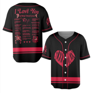 Sleep Token I Love You Jersey, Rock Band Jersey Shirt