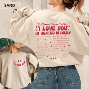 I Love You Heated Rivalry 2 Sides Shirt, Gay Romance Movie Shirt