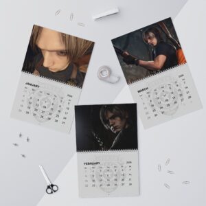 Leon Kennedy Calendar 2026, A year of Leon Kennedy Calendar, Resident Evil 4 Game Lover