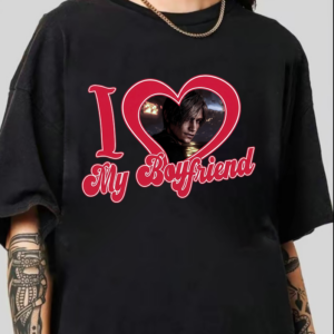 I love Boyfriend Leon RE9 Shirt, Leon Kennedy Shirt, Game Resident Evil Shirt