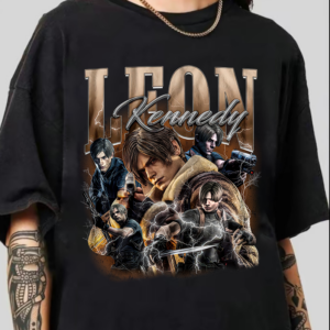 Leon RE9 Shirt, Leon Kennedy Shirt, Game Resident Evil Shirt Leon RE9 Shirt, Leon Kennedy Shirt, Game Resident Evil Shirt