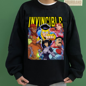 Invincible with All Comics and Characters Shirt