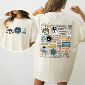 Rocky Dr Grace 2 Sides Shirt Movie Project Hail Mary Shirt