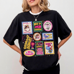 Dungeon Crawler Carl Shirt, Princess Donut And Mongo T-shirt, Top New Achievement, Fantasy Book Reader, Bookish Merch Lover