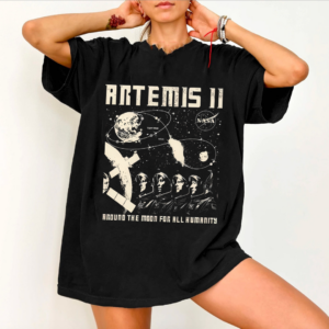 Artemis II Shirt Around The Moon Shirt