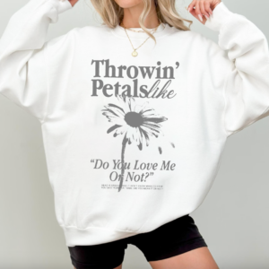 Thrown Petals Shirt JB Shirt Daisies Shirt