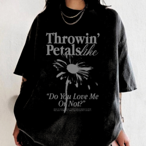 Thrown Petals Shirt JB Shirt Daisies Shirt