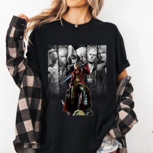 Dante Gen Shirt DMC Tee Devil May Cry Shirt Game Lover