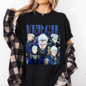 Vergil DMC Shirt Devil May Cry Anime Shirt