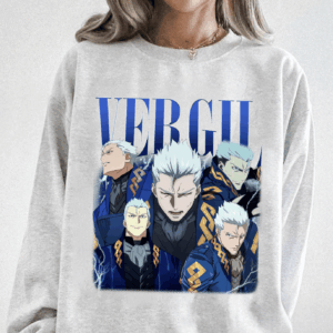 Vergil DMC Shirt Devil May Cry Anime Shirt