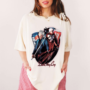 Devil May Cry Dante Vergil Shirt DMC Season 2 Shirt