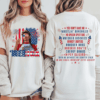 4th of July Joe Dirt Shirt Fourth of July Merica 2 Sides Shirt 4th of July Joe Dirt Shirt Fourth of July Merica 2 Sides Shirt
